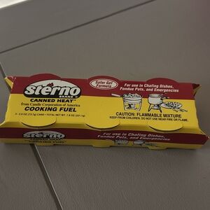 Sterno Canned Heat Cooking Fuel -made In The United States,